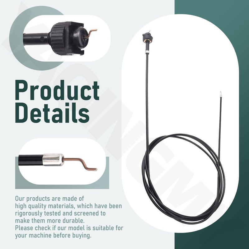 YAQINGMY Control Cable (8 Foot) Compatible with Re-Mote Drain Plug Livewells, Baitwells & Ballast Configurations - Image 3